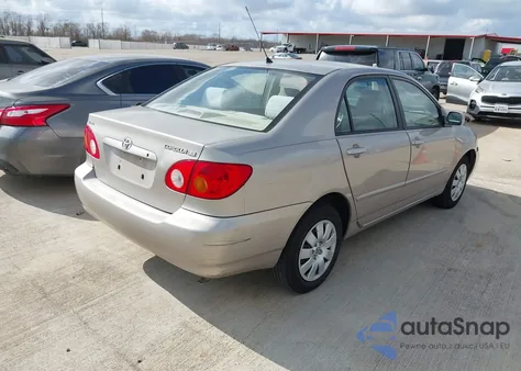 2003 Toyota Corolla Le z USA, uszkodzony, nr VIN 1NXBR32EX3Z100219